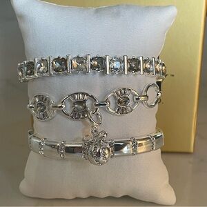 *NEW* GEM SOCIETY HOLIDAY BRACELET STACK by Bomb Party ST94605